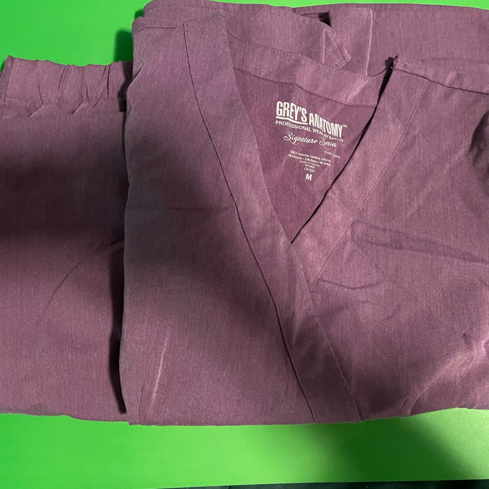Grey’s Anatomy Purple Scrub Set